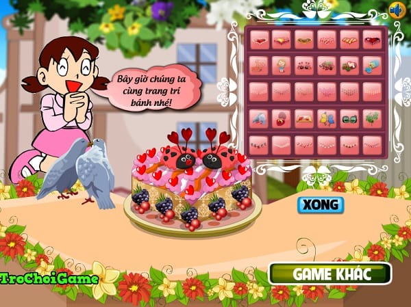 Game Lam banh cung chi xuka