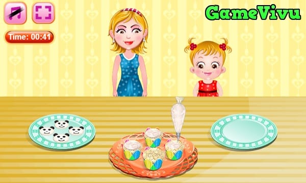 game Làm bánh cupcake phô mai hình ảnh 3 game Lam banh cupcake pho mai hinh anh 3