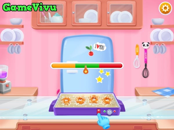 game Làm bánh Donut Doowee hình ảnh 2 game Lam banh Donut Doowee hinh anh 2