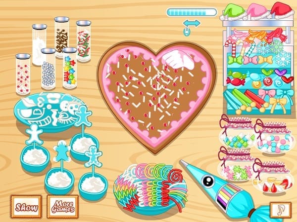 game Lam banh gung giang sinh hinh anh 3