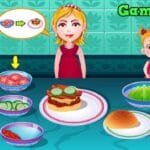 Làm bánh hamburger phô mai
