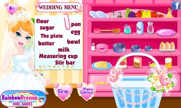game Làm bánh kem cô dâu chú rể hình ảnh 1 game Lam banh kem co dau chu re hinh anh 1