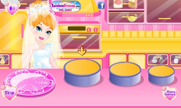 game Làm bánh kem cô dâu chú rể hình ảnh 2 game Lam banh kem co dau chu re hinh anh 2
