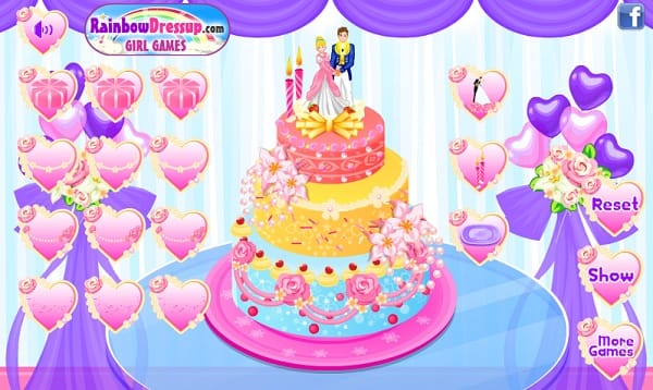 game Làm bánh kem cô dâu chú rể hình ảnh 3 game Lam banh kem co dau chu re hinh anh 3