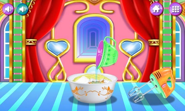 game Lam banh kem cong chua 2 hinh anh 1