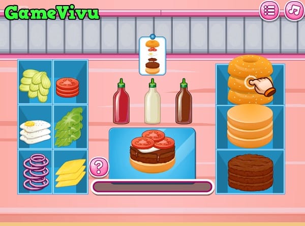 game Làm bánh mì kẹp thịt hình ảnh 3 game Làm bánh mì kẹp thịt hình ảnh 3