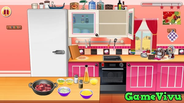 game Lam banh sandwich Hy Lap hinh anh 1