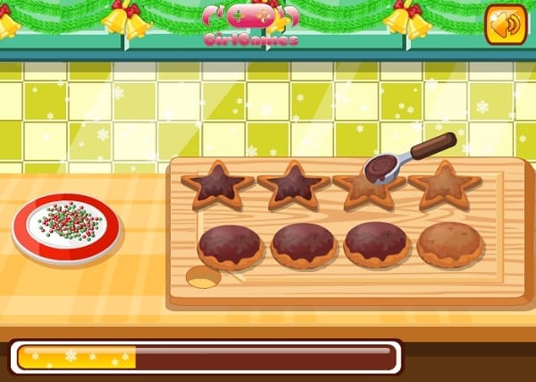 game Lam banh socola giang sinh hinh anh 3
