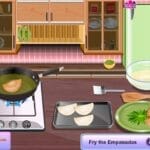 Làm bánh xếp