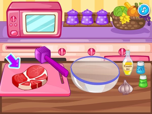 game Làm bò bít tết hình ảnh 1 game Lam bo bit tet hinh anh 1