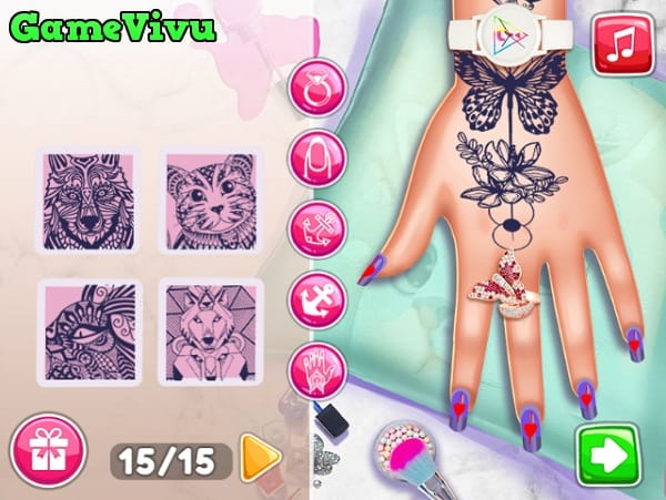game Làm đẹp ở vương quốc băng giá hình ảnh 4