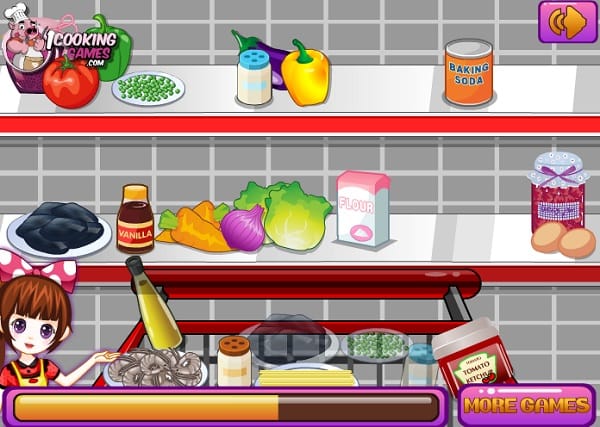 game Làm mì tôm hải sản cay game Lam mi tom hai san cay