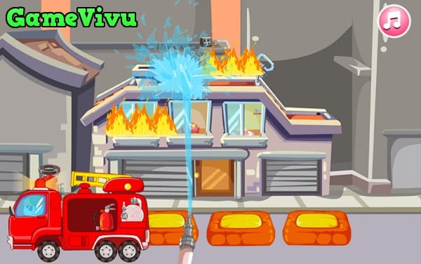 game Lính cứu hỏa gấu trúc tài ba