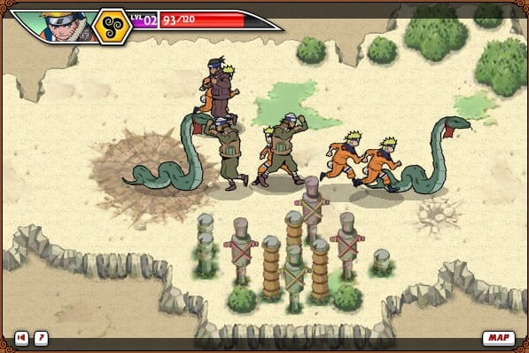 game Naruto dai chien cuu lang la