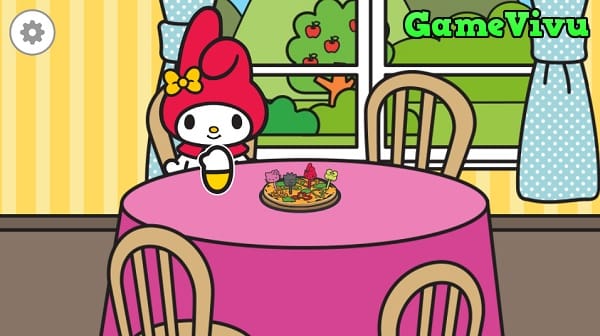 game Nhà hàng Hello Kitty hình ảnh 3 game Nhà hàng Hello Kitty hình ảnh 3