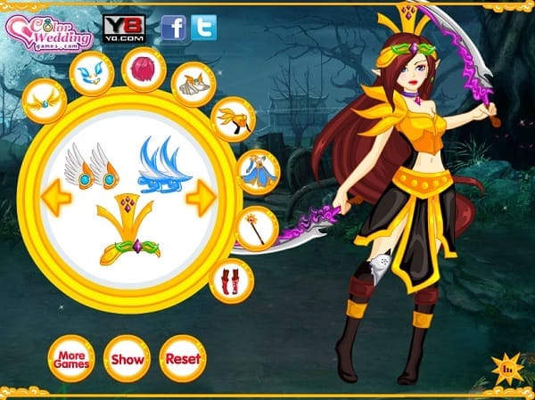 game Nữ chiến binh xinh đẹp chiến đấu game Nu chien binh xinh dep chien dau