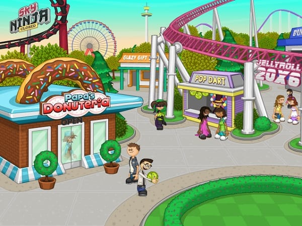 game Papa's Donuteria y8 game Papa's Donuteria y8