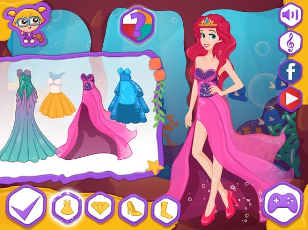 game Phau thuat chan cho Ariel online