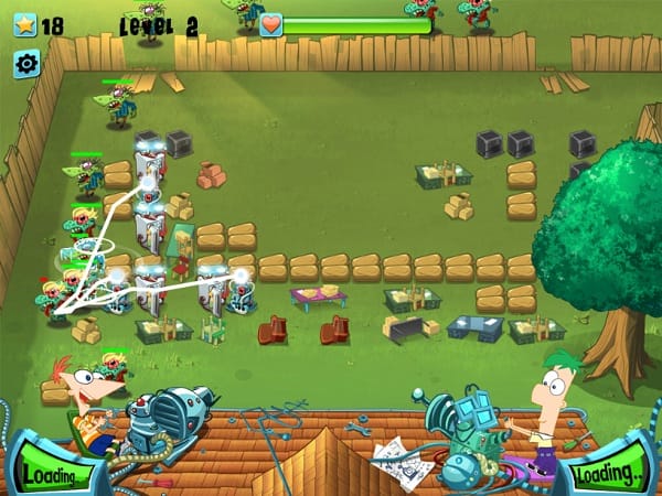 game Phineas And Ferb bao ve khu vuon hinh anh 3