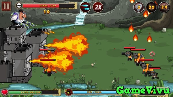 game Phòng thủ điên cuồng hình ảnh 2 game Phòng thủ điên cuồng hình ảnh 2