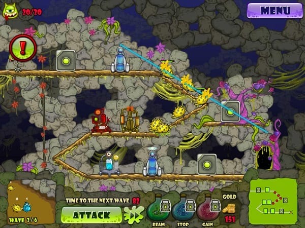 game Phong thu quai vat 2 monster td 2 online