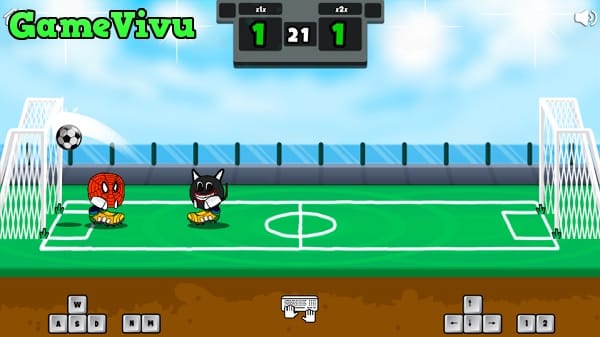 game Quái vật đá bóng heroes head ball