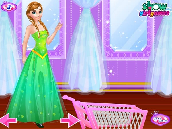 game quản lý cửa hàng bán quần áo của Elsa game Quan ly cua hang ban quan ao cua Elsa