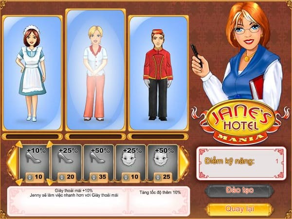 game Quan ly khach san 5 sao cua jane danh cho ban gai