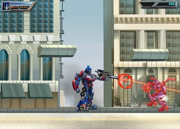 game Robot dai chien transformers 4