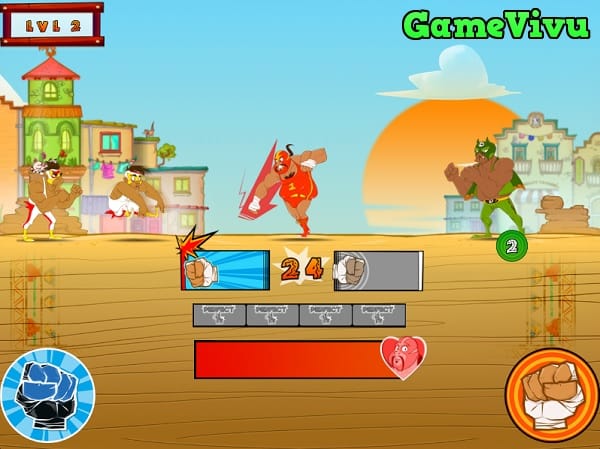 game Siêu đô vật nổi giận hình ảnh 1