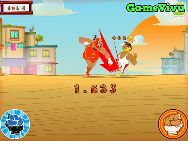 game Siêu đô vật nổi giận hình ảnh 3
