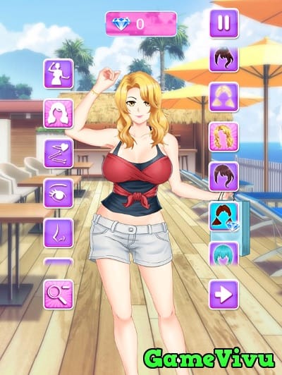 game Siêu mẫu thời trang áo tắm chấm điểm