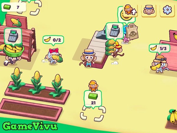 game Siêu thị của khỉ con hình ảnh 2
