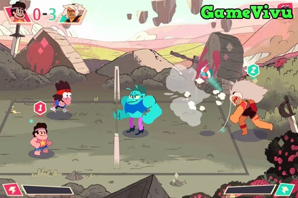 game Steven Universe danh bong chuyen 2 hinh anh 2