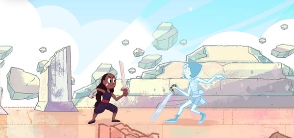 Game Steven universe luyen kiem hinh anh