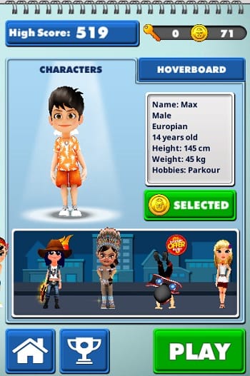 game Subway Surfers cho dien thoai android iphone java