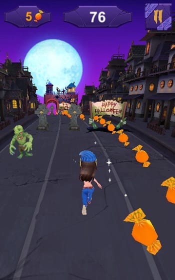 game Subway Surfers Halloween hình ảnh 1 game Subway Surfers Halloween hinh anh 1