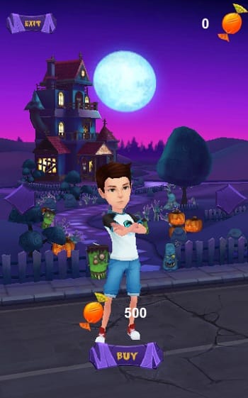 game Subway Surfers Halloween hình ảnh 2 game Subway Surfers Halloween hinh anh 2