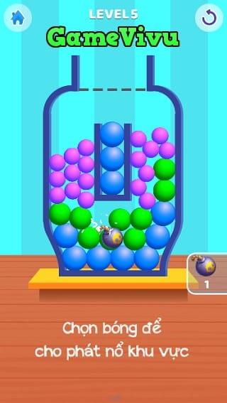 game Thả bóng vào bình hình ảnh 2