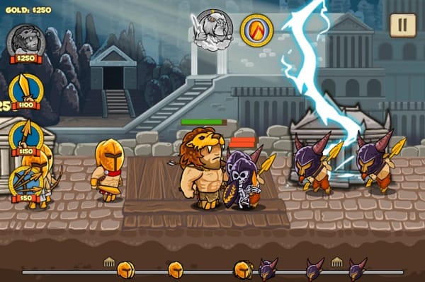 game Than thoai anh hung heroes of myths