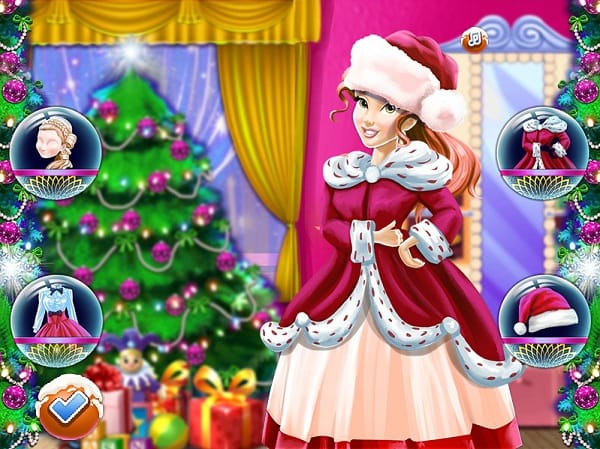 game Thoi trang dem giang sinh noel 24h y8