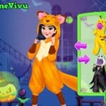 Thời trang Halloween thú bông