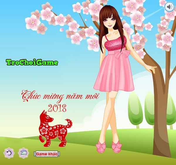 game Thoi trang tet nam moi 2018