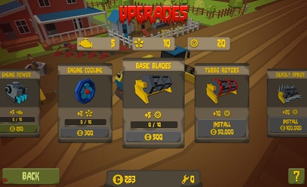 game Thu hoach zombie harvester rush