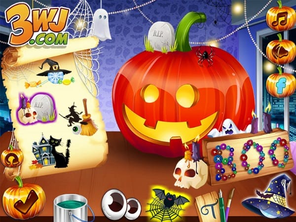game Thu thach cong chua halloween hinh anh 1