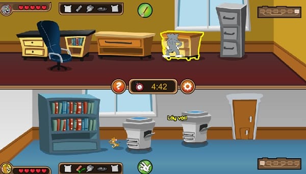 game Tom và Jerry đối đầu chiến đấu game Tom va Jerry doi dau chien dau