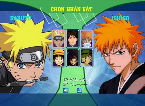 game Trận chiến kinh điển naruto game Tran chien kinh dien naruto