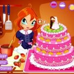 Winx làm bánh kem