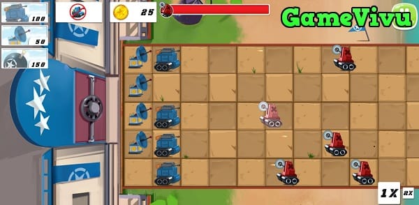 game Xanh đỏ đại chiến hình ảnh 1