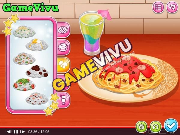 game Làm mì Carbonara hình ảnh 3